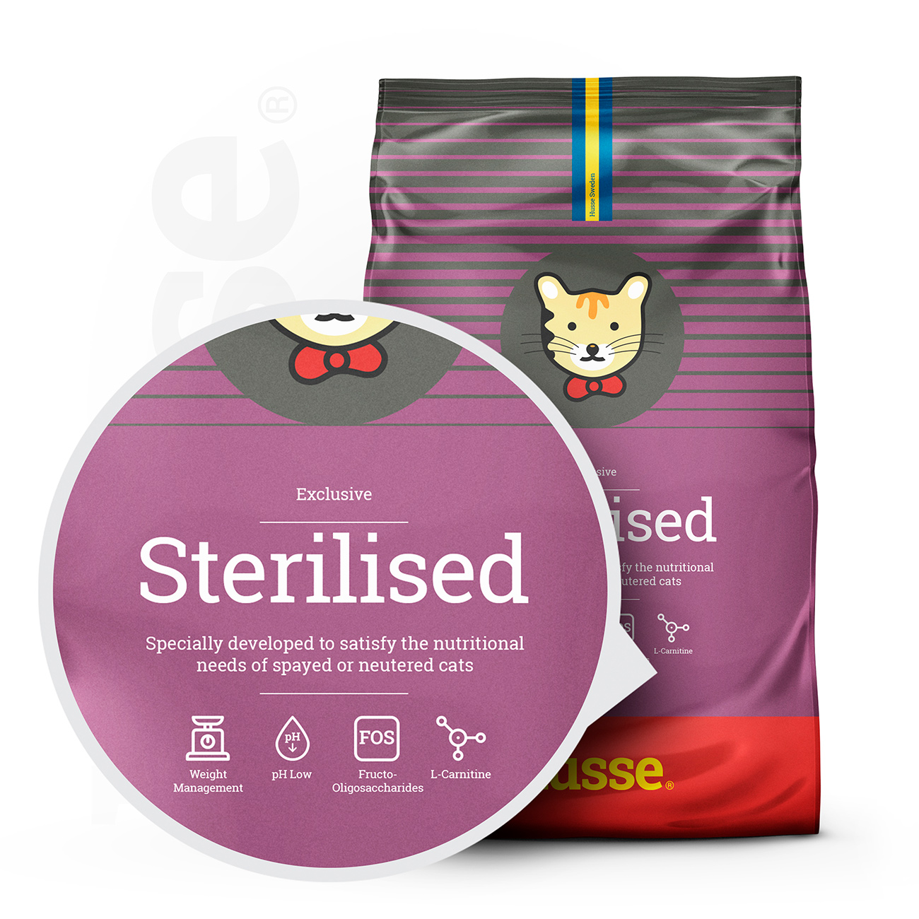 Exclusive Sterilised - karma sucha, koty sterylizowane 2 kg