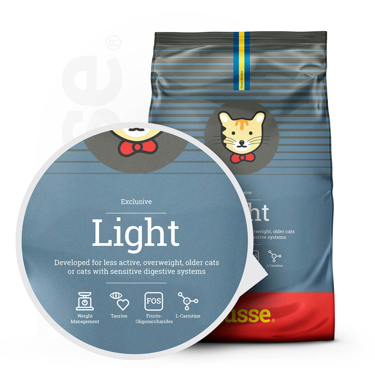 Exclusive Light - karma sucha dla kotów otyłych 2 kg