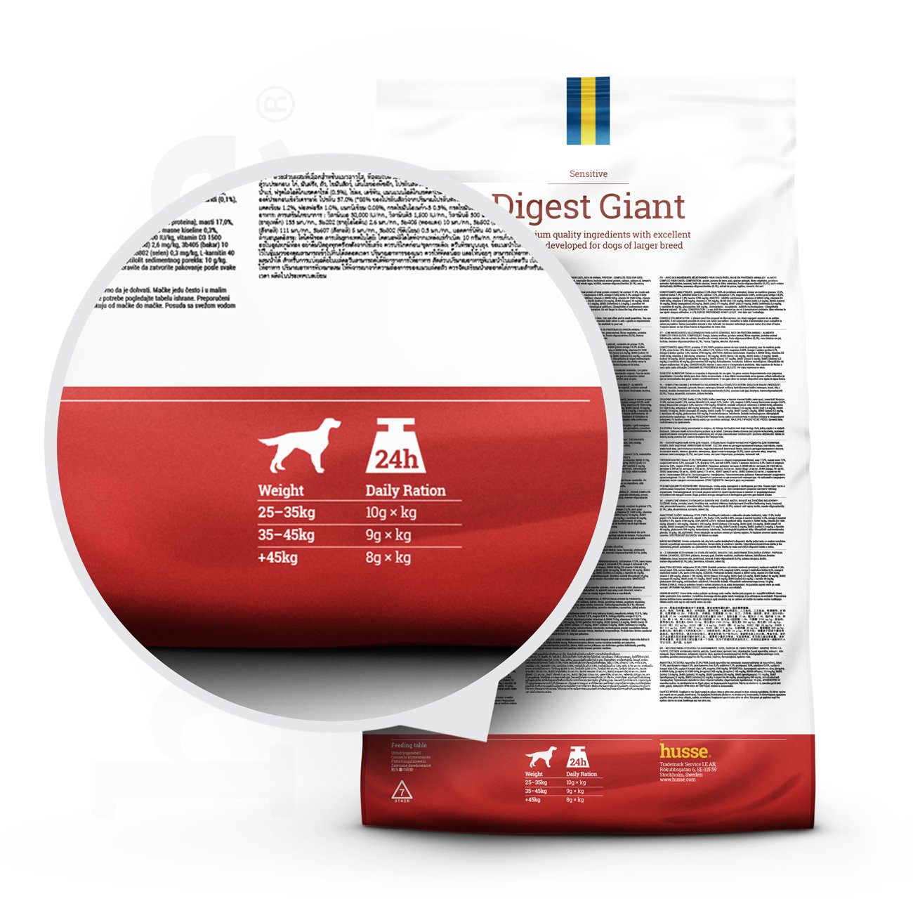 Digest Giant - karma sucha, psy duże z alergiami 12.5 kg