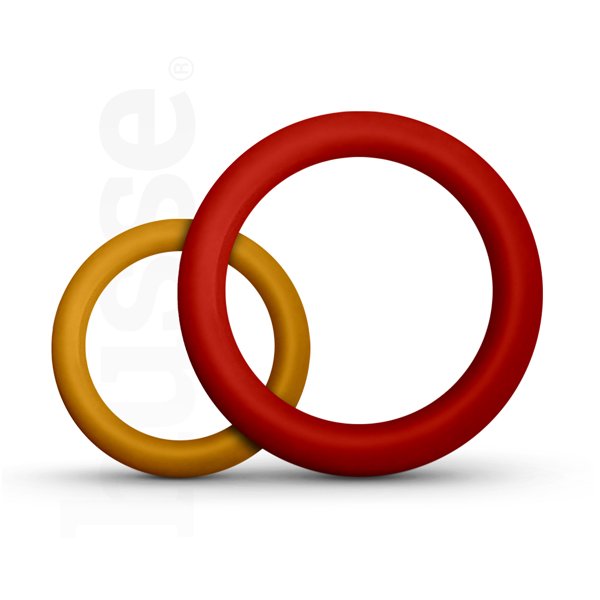 Kółko - zabawka dla psa z naturalnego kauczuku, L