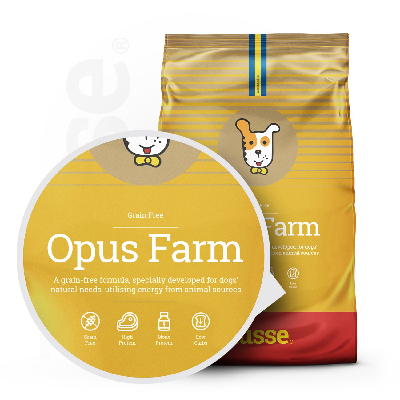 Opus Farm - karma sucha bezzbożowa dla psów wrażliwych 12kg
