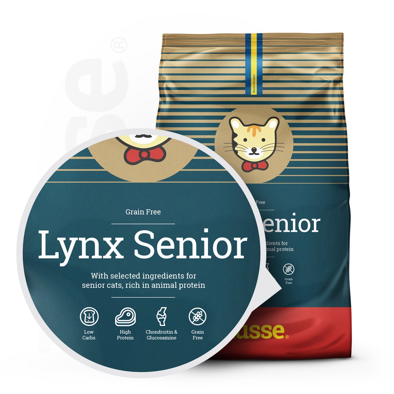 Lynx Senior - karma sucha bezzbożowa dla kotów starszych 7kg