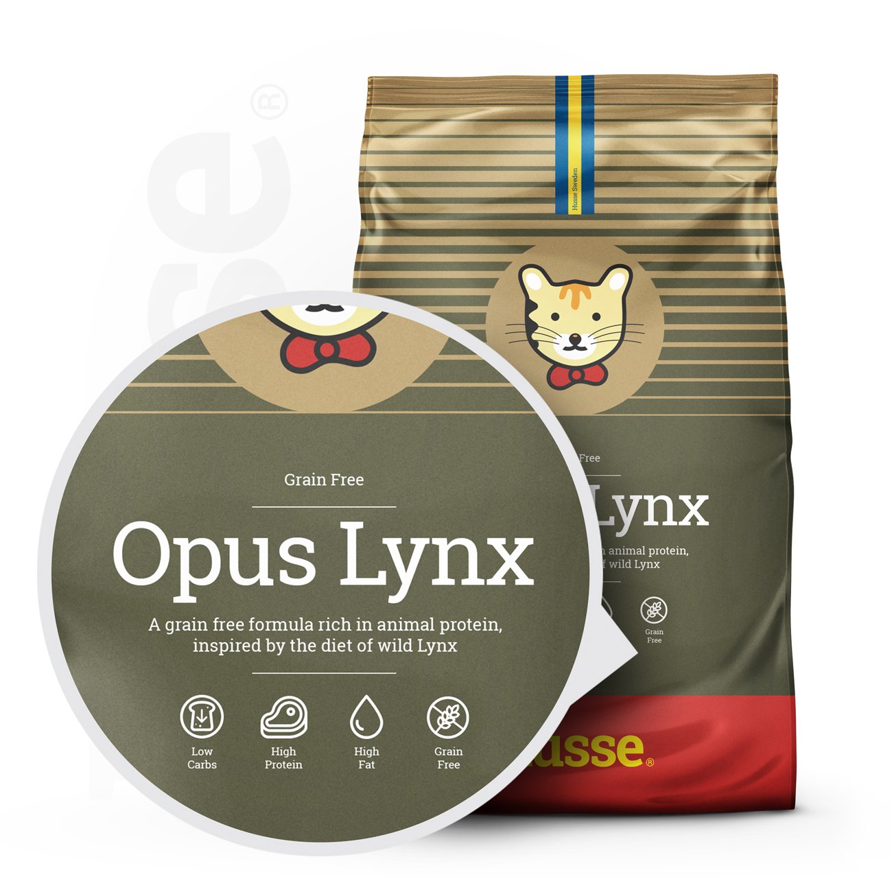 Opus Lynx - karma sucha bezzbożowa dla kotów 2 kg