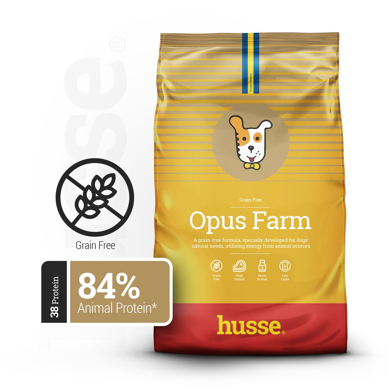 Opus Farm - karma sucha bezzbożowa dla psów wrażliwych 12kg