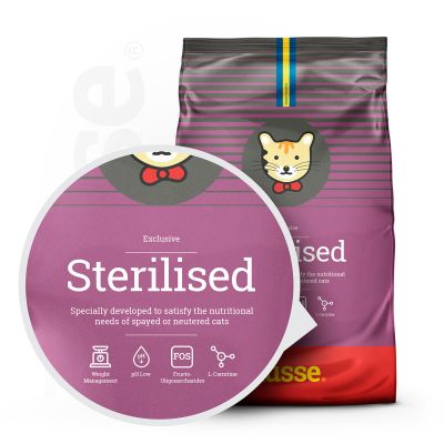 Exclusive Sterilised - karma sucha, koty sterylizowane 2 kg