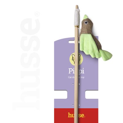 Pippi, 1 sztuka | Zabawka dla kota z zawieszką w kształcie ptaka