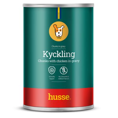 Kyckling - mięsne kawałki z kurczakiem dla psa 12x400 g