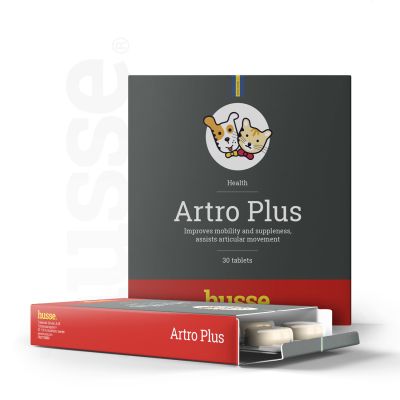 Artro Plus - preparat wspomagający stawy psa i kota, 30 tabletek.