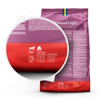 Optimal Light - karma sucha dla psów otyłych i cukrzyków 15 kg