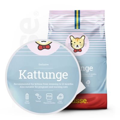 Exclusive Kattunge - karma sucha dla kociąt 2 kg