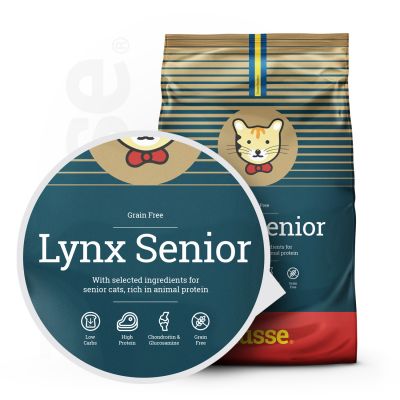 Lynx Senior - karma sucha bezzbożowa dla kotów starszych 7kg