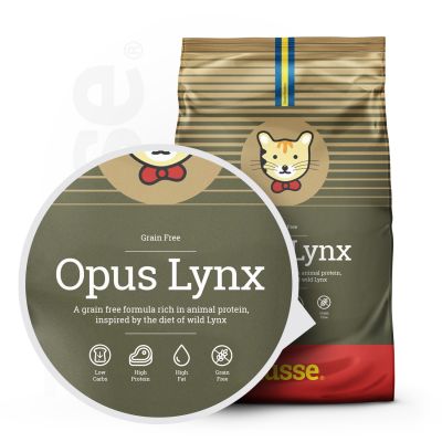 Opus Lynx - karma sucha bezzbożowa dla kotów 2 kg
