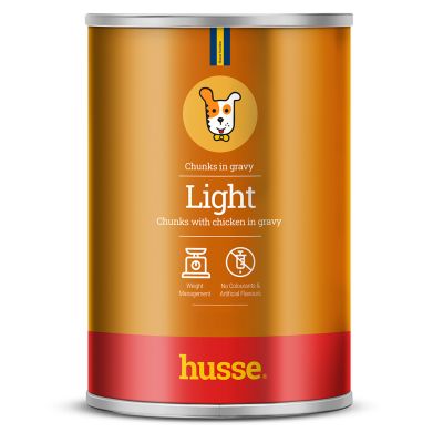 Light - mięsne kawałki z kurczakiem dla psów 12 x 400 gr.